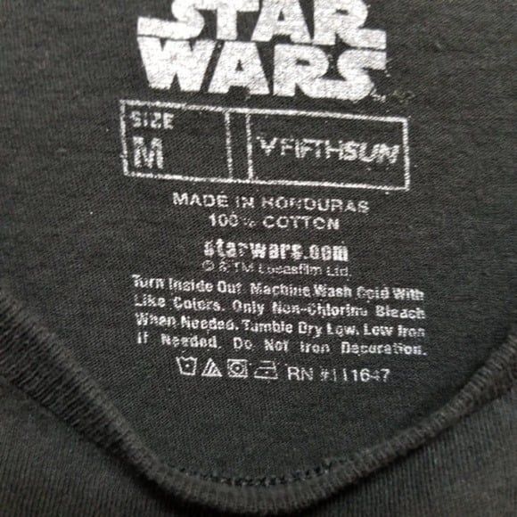 Star Wars Stormtrooper Starry Night Graphic Tee Black Size Medium - Picture 5 of 5